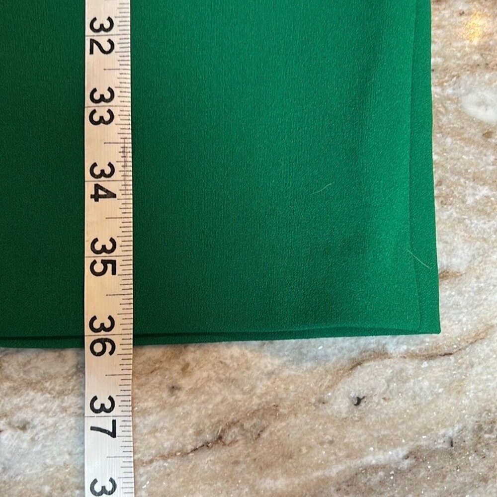 CeCe Dillards Exclusive mini dress NWT green sleeveless Ruffles size 8 - Picture 11 of 11